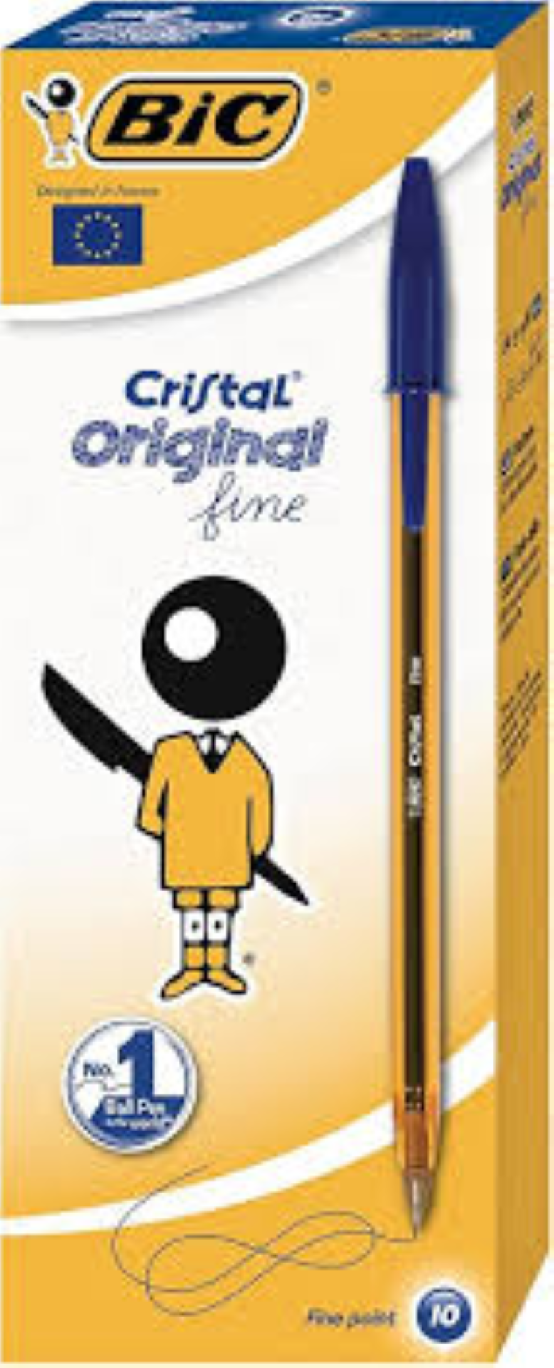 BIC BLUE FINEPOINT PEN